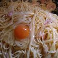 クック44Q5VQ☆'s cooksnap of when they made 全卵と牛乳でマイベストカルボナーラ.