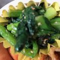 わたるんママ's cooksnap of when they made やみつき！小松菜ワサビ海苔のおひたし.