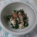 イチゴ、イチゴ。's cooksnap of when they made 春菊の簡単白和え(^^;;.