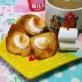 クックI7I5L1☆'s cooksnap of when they made 簡単☆時短２分で♬焼マシュマロチップのせ.