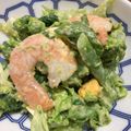crushburn's cooksnap of when they made ★菜の花と海老の春サラダ★.