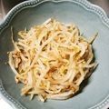 なーなありり's cooksnap of when they made レンジで簡単♬もやしナムル.
