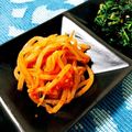 ハムをハサミで切る's cooksnap of when they made 簡単！時短！ピリ辛 もやしナムル.