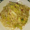 クックZPCBAF☆'s cooksnap of when they made 白菜とシーチキンのペペロンチーノ.