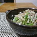 ダイナマイト漆黒's cooksnap of when they made 大根とじゃこのうま塩おかかサラダ.