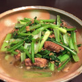 クック4U5GRL☆'s cooksnap of when they made 鯖缶と小松菜のさっと煮.