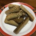 みけねこ十's cooksnap of when they made ごぼうの酢漬け.