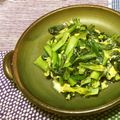 おはなすき's cooksnap of when they made 優しいお味♪小松菜の卵とじ.