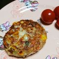 にこきゃっほ's cooksnap of when they made 包丁いらずチーズハンバーグ♪簡単.
