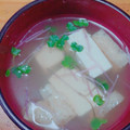 r2:Dmama's cooksnap of when they made 豆腐とカイワレのすまし汁.