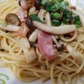 ぷくまるym's cooksnap of when they made 簡単ランチに☆お吸い物パスタ.