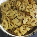 もりのりころ's cooksnap of when they made めんつゆで味つけ☆ れんこんきんぴら.