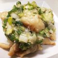 DHA's cooksnap of when they made うま塩ネギオクラ☆しっとり柔らか鶏胸肉.
