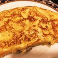 エリンコマサッコ's cooksnap of when they made ニラとミンチのオムレツ♥.