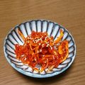 mahika's cooksnap of when they made 美味♡さきいかのコチュジャン和え.
