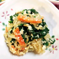 ゆき５'s cooksnap of when they made ほうれん草とこんにゃくの白和え☆.