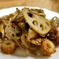 なおきんとん's cooksnap of when they made レンコンの味噌マヨ炒め.