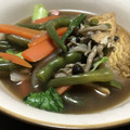 なるこォ's cooksnap of when they made 簡単チンゲン菜と いんげん 油揚げの煮物.