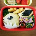 ゆいてった's cooksnap of when they made キャラ弁☆ ポケモン サンダース♪.