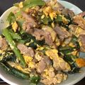 ❥❥ℳ✿'s cooksnap of when they made 豚バラと小松菜の卵炒め.