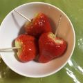 クックI8IQ6U☆'s cooksnap of when they made お祭り屋台のいちご飴.
