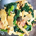 まっちゃあああん！'s cooksnap of when they made ご飯に合う☆ほうれん草と海老の卵炒め.