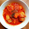 うーちゃん：）'s cooksnap of when they made 鶏手羽元のトマトクリーム煮込み.