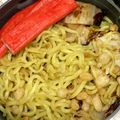 サバ白ルルド's cooksnap of when they made 梅こんぶ茶で焼きそば♪.