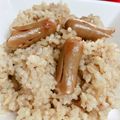 みっくママ's cooksnap of when they made 魅惑のソーセージチャーハン.