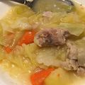 mayumizuki's cooksnap of when they made 塩麹任せ　柔らか鶏とキャベツのポトフ.