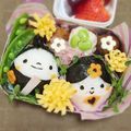 ★うさぎ組★'s cooksnap of when they made ひな祭り☆キャラ弁.