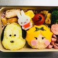 まみーりん's cooksnap of when they made 運動会にキャラ弁ツムツムおにぎりプルート.