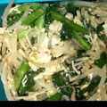 xiang913's cooksnap of when they made 簡単節約！もやしとにらと卵だけで炒め物.