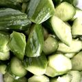 ろぉずまりぃ's cooksnap of when they made １分でできるやみつききゅうり.