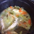 まあさ724's cooksnap of when they made 骨付きモモ肉で☆あっさりチキンスープ.