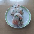 ラリー＆サラ's cooksnap of when they made おにぎりにも☆鮭シソゴマの簡単混ぜご飯♪.
