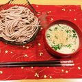 ホガラカ's cooksnap of when they made ピリ辛豆乳つけだれそば.
