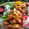 のりのりようちんさ！'s cooksnap of when they made 豚バラと根菜の甘酢あん炒め.