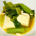 darumasant's cooksnap of when they made 簡単小松菜と豆腐のおひたし。煮浸し。.