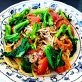 msrt's cooksnap of when they made さば水煮缶で簡単♡旨味たっぷりパスタ.