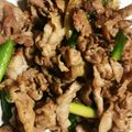 たんたん　's cooksnap of when they made アスパラと豚バラの塩炒め.