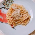 おでんと大根's cooksnap of when they made ♡濃厚♡ 明太子クリームスパゲティ.
