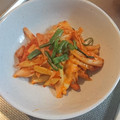 tamotan∞'s cooksnap of when they made 長ネギの焼きキムチーズDEおつまみ♥.