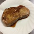 ひまわり６号's cooksnap of when they made サメの、にんにく風味の甘辛照り焼き！.