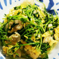 おやゆびっち's cooksnap of when they made 豆苗とササミのふんわり卵炒め.