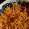 kumicyoo's cooksnap of when they made 我が家の常備菜～人参たらこ炒め～.