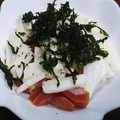 peteco's cooksnap of when they made まぐろと長芋のわさび醤油かけ.
