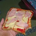 珊瑚チャン's cooksnap of when they made 簡単☆ピザトースト.