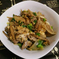 Miyuina＊'s cooksnap of when they made 美味しい♪豚肉とごぼうの玉子とじ.