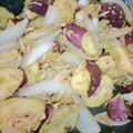 ＣＬＯＷ's cooksnap of when they made 甘～いさつま芋のそぼろ炒め.